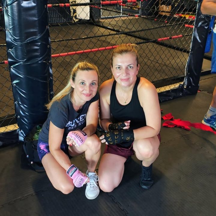 Boks Rząska — trening w klubie Zuziboxing